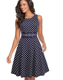 Women Party Flare Swing Dress