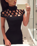 Slim Dresses Sexy Skinny Cut Off