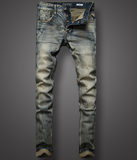 Classic Retro Design Men Jeans