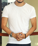 Bamboo cotton men top tees