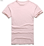 Bamboo cotton men top tees