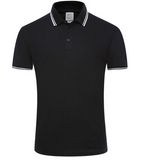 New Mens Turn-down Collar T Shirt
