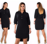 code Lapel sexy irregularity shirt button